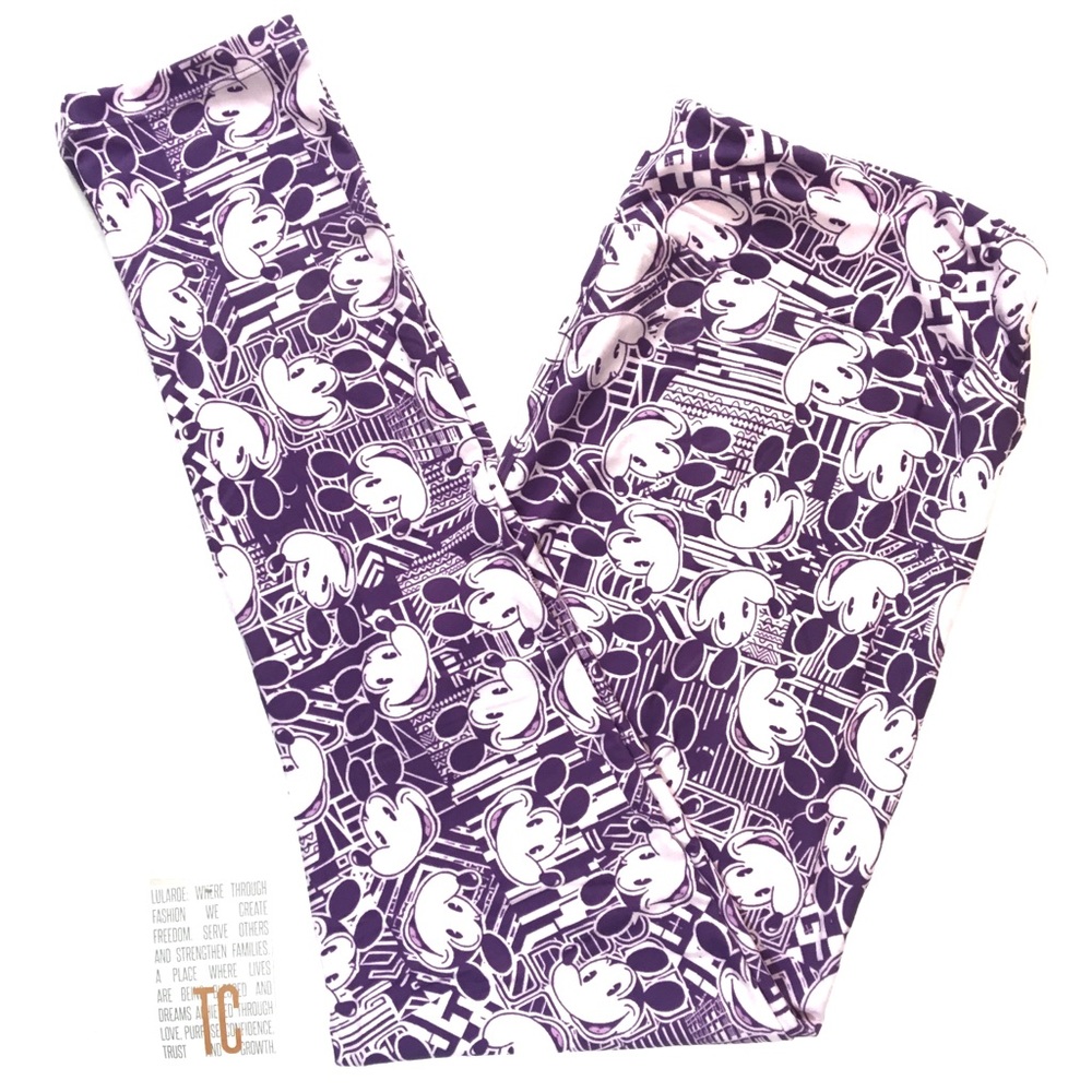 Purple LLR leggings TC 🐭✨